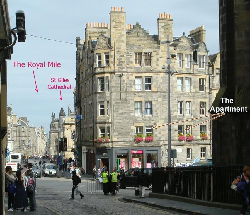 Royal Mile Apartment, 1 Minute From The Castle. Edinburg Exteriör bild