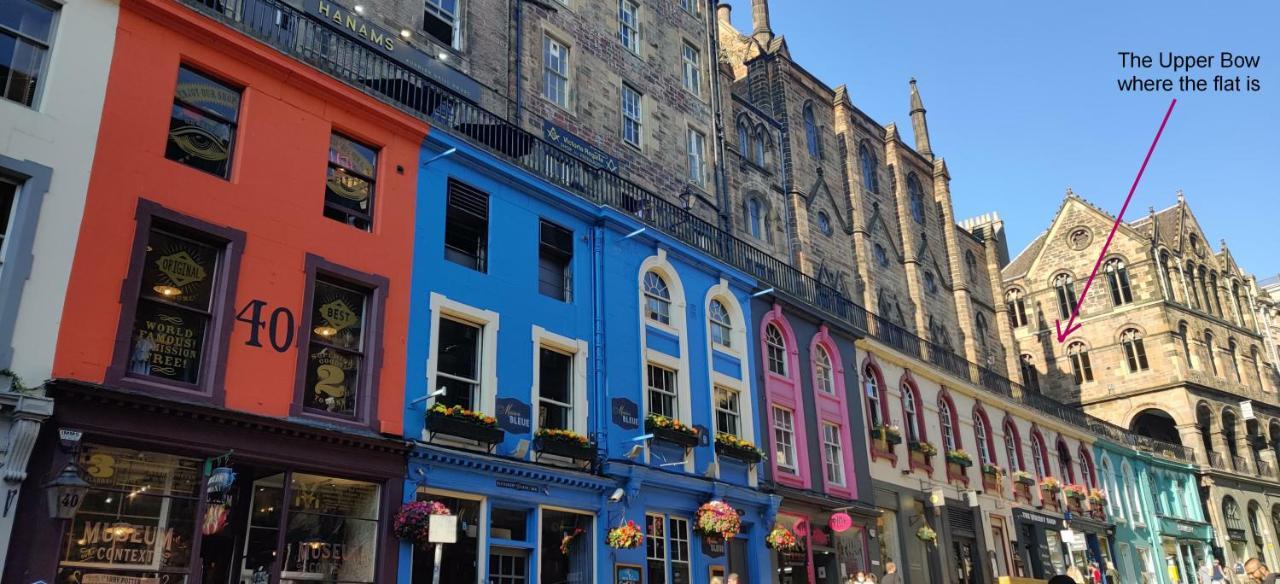 Royal Mile Apartment, 1 Minute From The Castle. Edinburg Exteriör bild